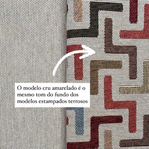 MANTA LINHO TERROSO - CRU PALHA - Imagem 6