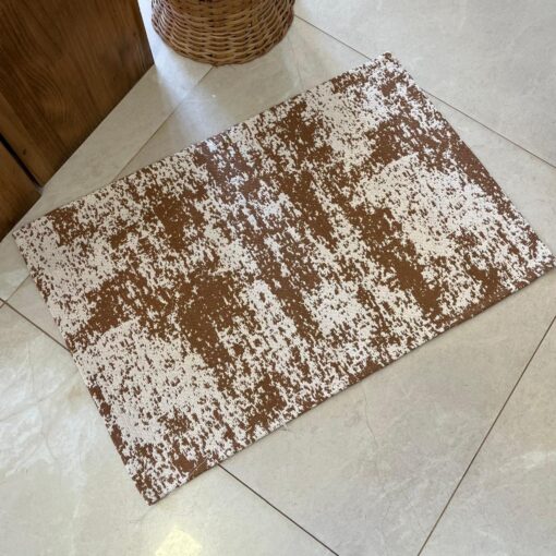 TAPETE ALGODÃO - MESCLADO CARAMELO - Imagem 2