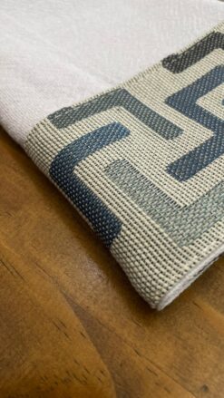 Pano de Prato - Tetris Azul