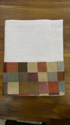 Pano de Prato - Quadradinho Claro Terroso