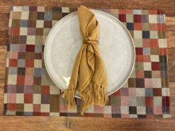 Alternative view of AMERICANO LINHO TERROSO - QUADRADINHO CLARO