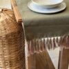 CAMINHO DE MESA TERROSO - VERDE