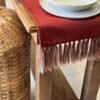 CAMINHO DE MESA TERROSO - VERMELHO