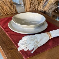 AMERICANO LINHO TERROSO - VERMELHO